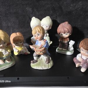 Vintage Ceramic Figurines Set